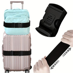 2 Pack Anti Pinch Buckle Luggage Straps Travel Accessories