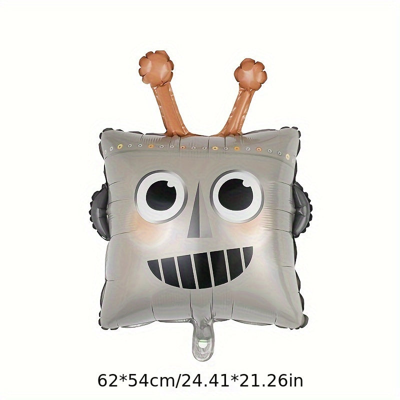 5pcs Robot Balloons Birthday Party Decoration Balloons