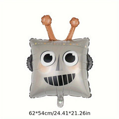 5pcs Robot Balloons Birthday Party Decoration Balloons