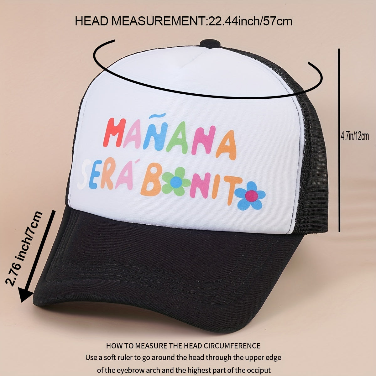 Funny Trucker Hats for Adults Adjustable Washable Baseball Cap Fishing Cap