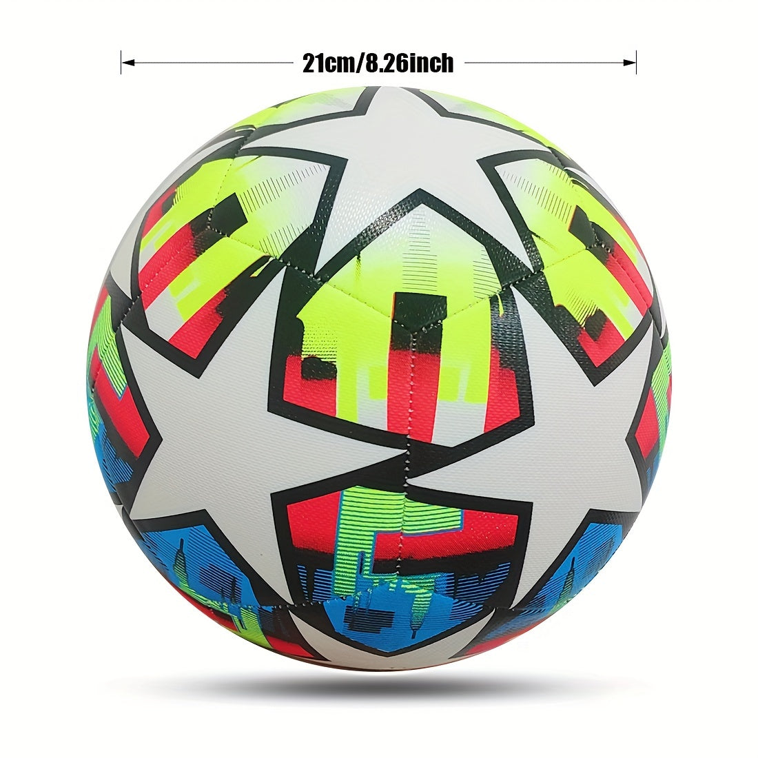 1pc No 5 PU Leather Machine Stitched Soccer Ball Outdoor Competition