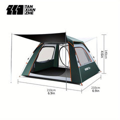 Waterproof Portable Pop Up Tent for Camping Picnics BBQs