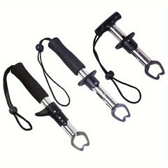 T Shape Fish Controller Stainless Steel Fish Lip Gripper Fishing Tool