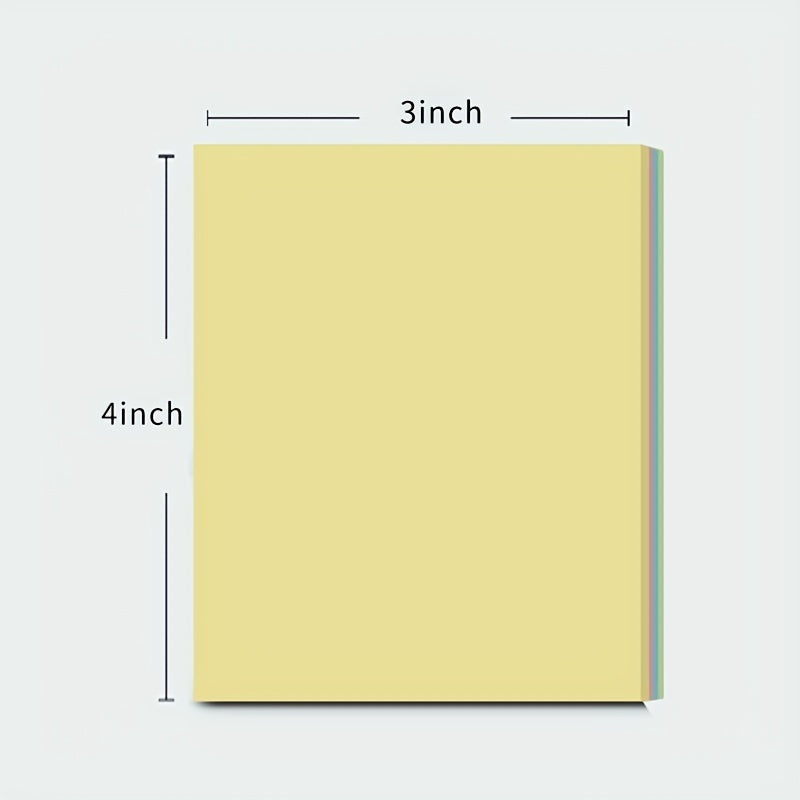 400 Sheets Sticky Notes 10 7 Easy Post School Office 5pack