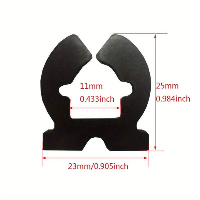 6pcs Pool Cue Clip Wall Mounted Rod Rack Snooker Stick Bracket Holder
