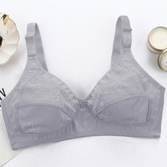 Wireless Full Cover Lace Plus Size Bra