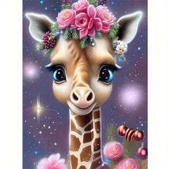 5D Giraffe Diamond Painting DIY Kit Room Decor