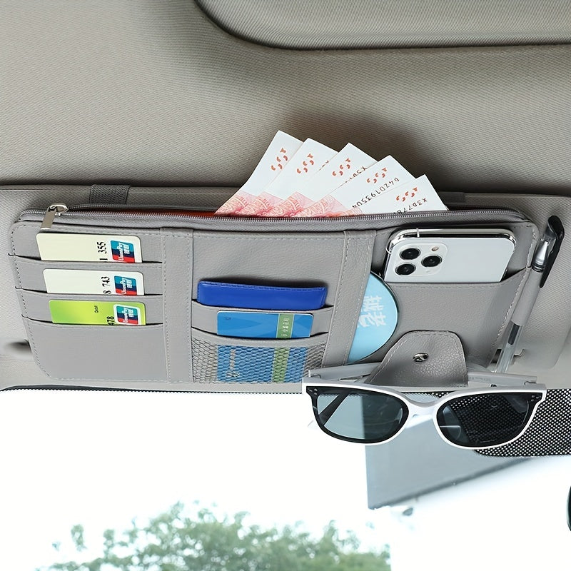 Sun Visor Storage Bag & Card Holder