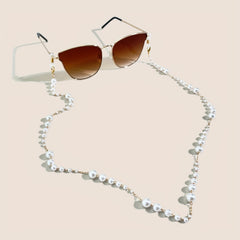 Faux Pearl Glasses Chain Anti Slip Eyeglasses Lanyard Strap