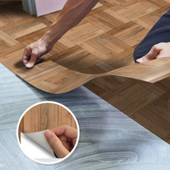 Wood Grain Pattern Stickers Waterproof Tile Decals