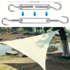 Sun Shade Sail Hardware Kit - Stainless Steel Canopy Fittings