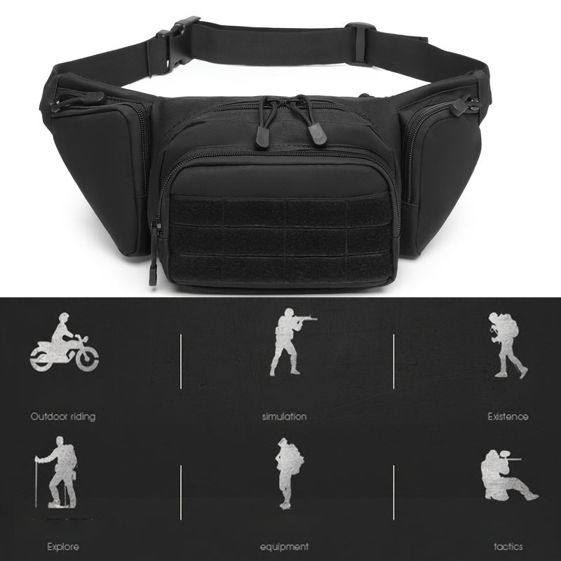 Multifunctional Diagonal Shoulder Bag Fanny Pack