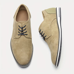 Men's Derby Shoes Lace up Front Dress Shoes For Men Office Business