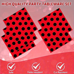 Ladybug Themed Party Supplies Set