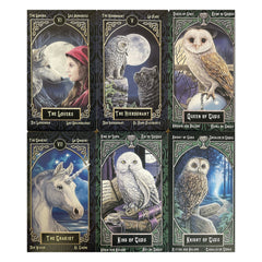 Mini Oracle Card Deck Vintage Tarot Card Fun Camping Game Entertainment