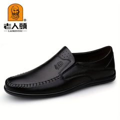 LAORENTOU Men's Slip On Breathable Non Slip Casual Shoes