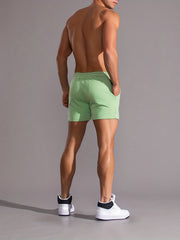 Skull Pattern Activewear Comfy Shorts for Men