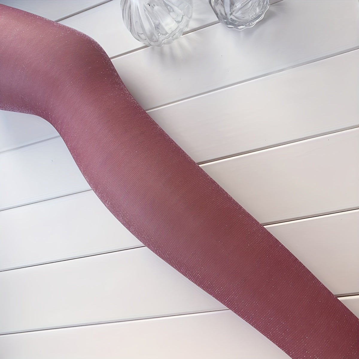 3-Pack Solid Slim Tights High Waist Semi-Sheer Footed Pantyhose
