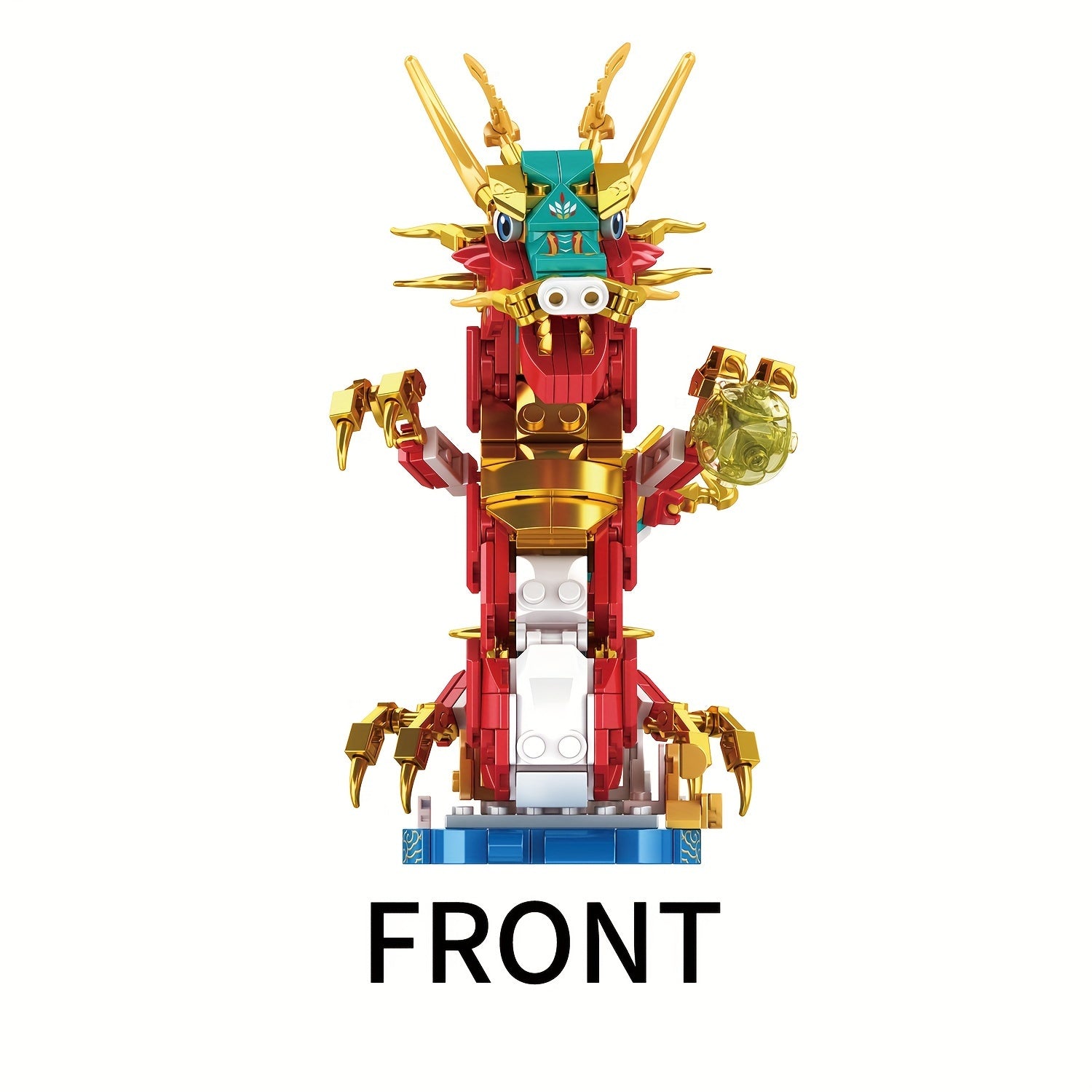 506pcs Kids Dragon Building Set - Educational Blocks