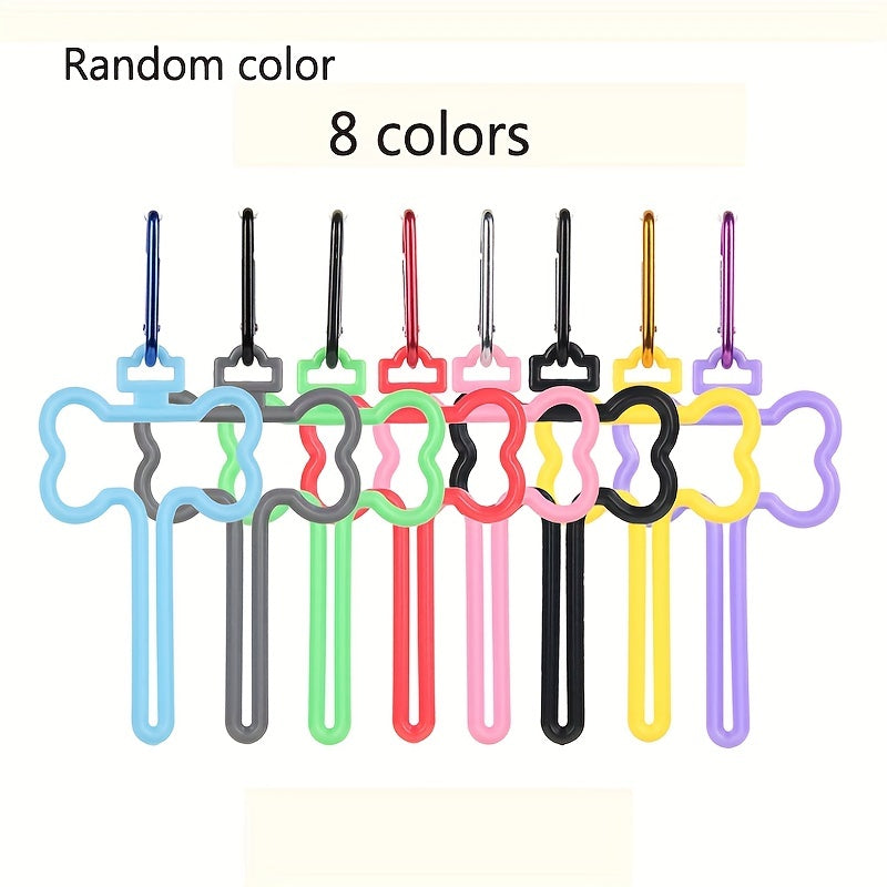 2pcs Dog Poop Scooper, Portable Pet Waste Bag Holder