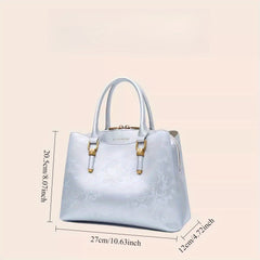 Stylish Women's Handbag with Hardware Embellishments