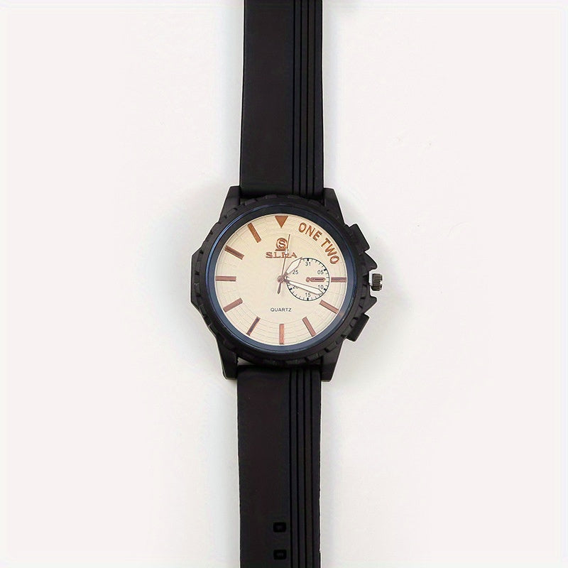 Business Men's Watch Casual Tape Men's Watch