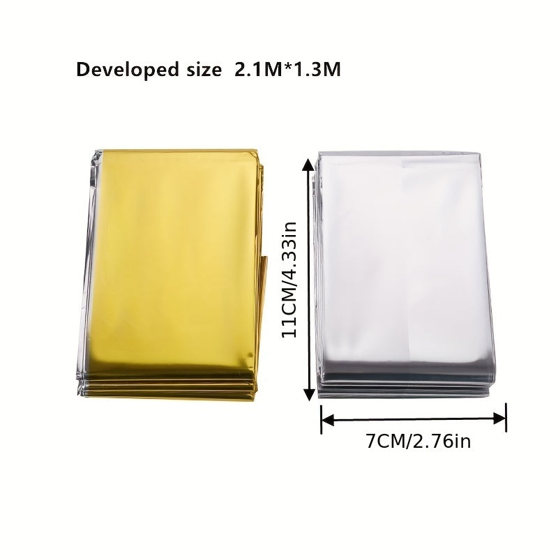Outdoor Sports Aluminum Survival Blanket