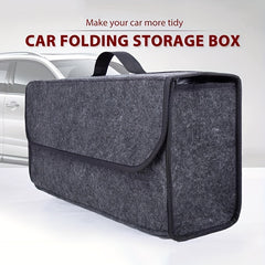 Wool Felt Car Trunk Organizer - Maximize Storage Capacity