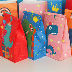 12pcs Dinosaur Party Gift Bags Dinosaur Party Favor Bags