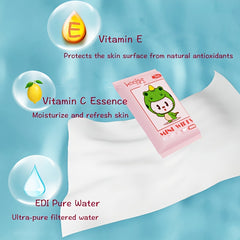 Ultra Mini Wipes Portable Small Package Hand & Mouth Cleaning Wet Tissue