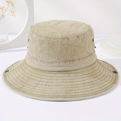 Packable Fishing Travel Bucket Cap Hat Boonie Hat For Hiking Beach