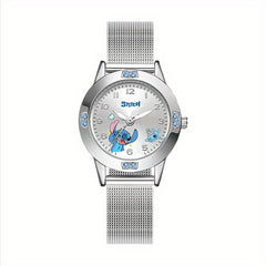 Cute Stitch Cartoon Watch for Teens - High Quartz Wristwatch