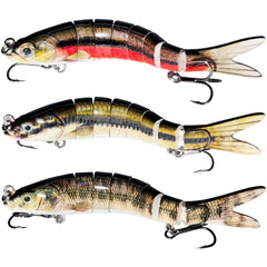 Jointed Swimbaits Slow Sinking Bionic Swimming Lures Kit
