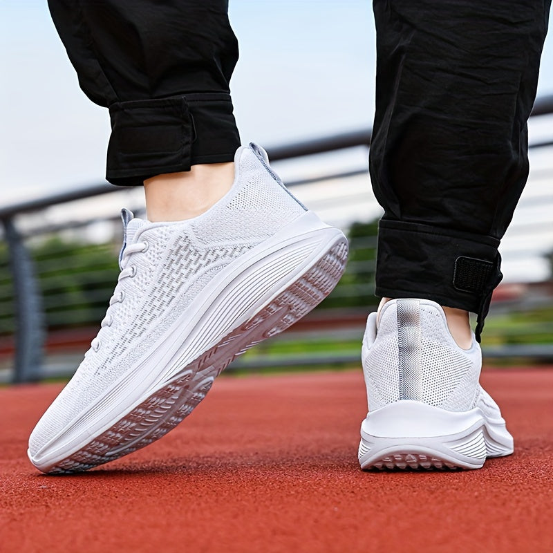 Women's Mesh Lace-Up Sneakers for Outdoor Athletic Fun