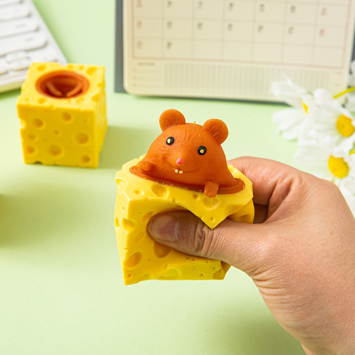 Cheese Mouse Squeeze Toys Halloween Christmas Easter Birthday Party Favor