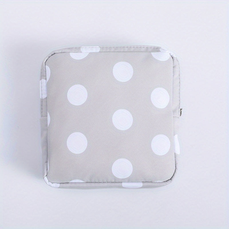 Reusable Sanitary Napkin Pads Storage Bag Mini Zipper Period Pouch