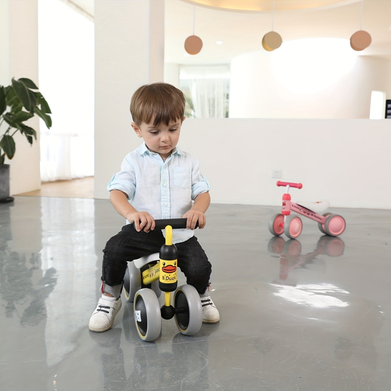 Little Yellow Duck Balance Car for Ages 1-3