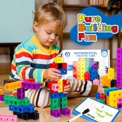 Mathematical Cube Building Blocks Counting Toys