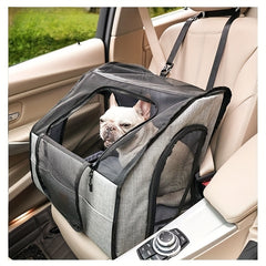 Breathable Pet Backpack for Dogs Cats Portable Dog Car Seat Cat Carrier Bag