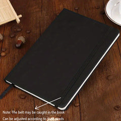 A5 Business Belt Notebook for Students Office Home Professionals