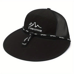 Sun Visor Mens Fishing Hat Cover Face Breathable Fisherman Hat