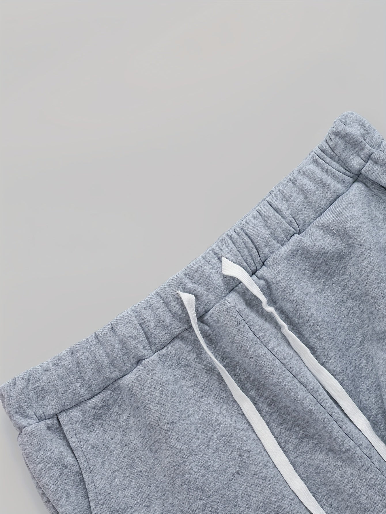 Solid Long Sleeve Hoodie & Joggers Set