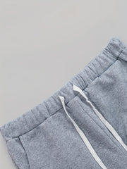 Solid Long Sleeve Hoodie & Joggers Set