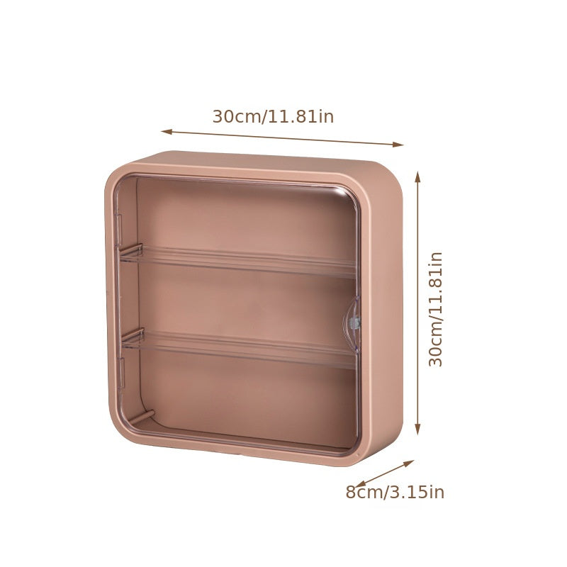 Acrylic Wall-mounted Bubble Matt Storage Display Rack Organizer