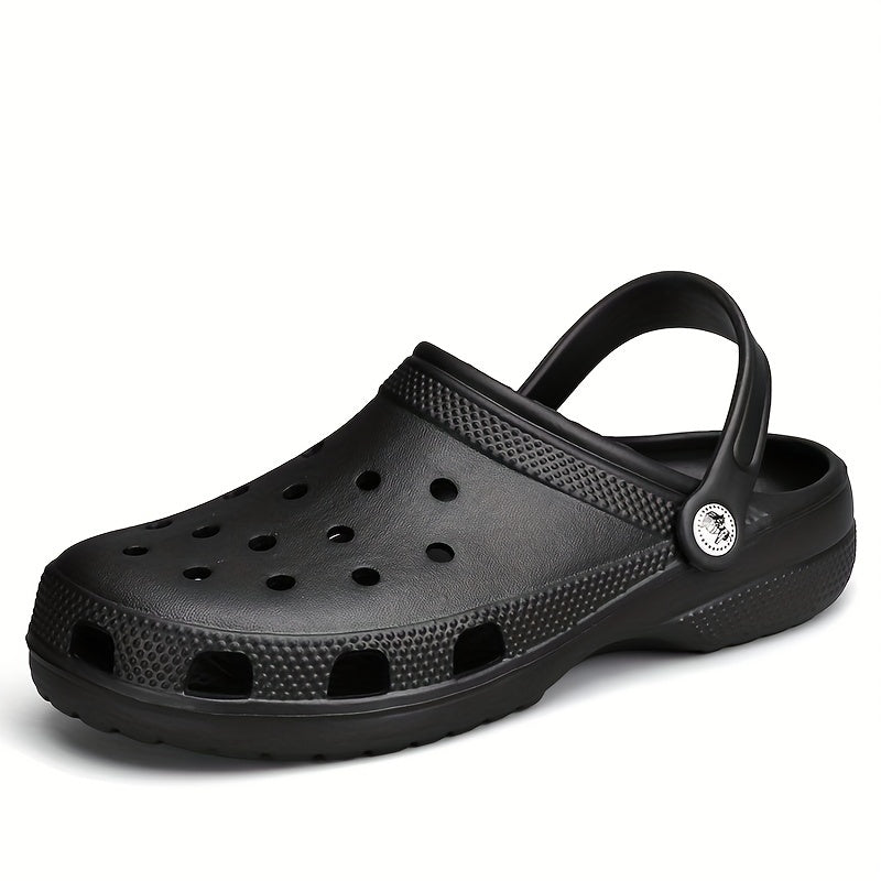 Men's Closed Toe Clogs Soft Sole Sandals Outdoor Garden Shoes