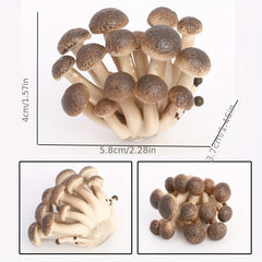 Plant Mushroom Model Toys - Set of 3