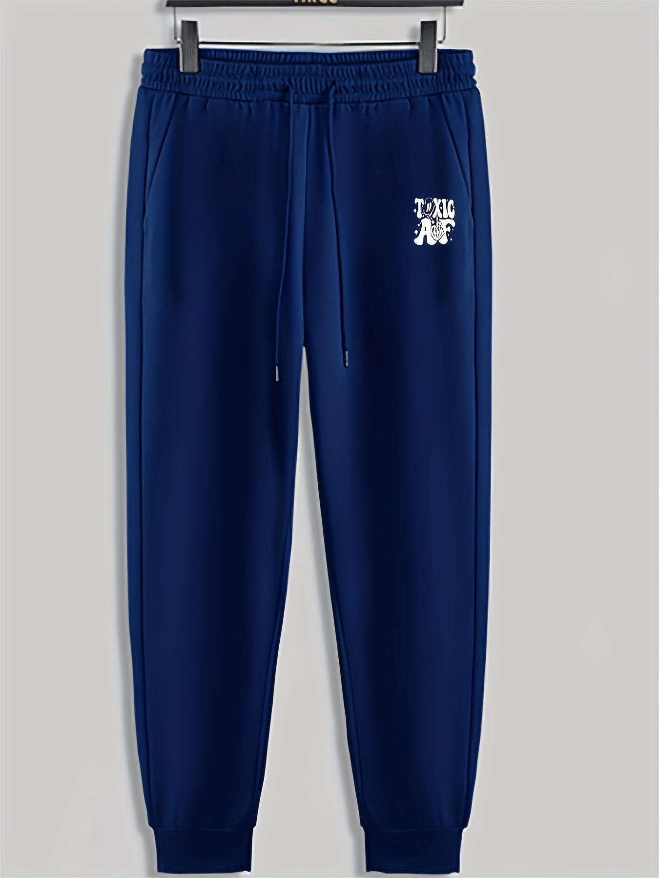 Men's Casual Drawstring Sweatpants Loose Trousers