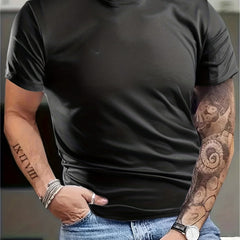Men's Moisture Wicking Workout T Shirt for Gym Running