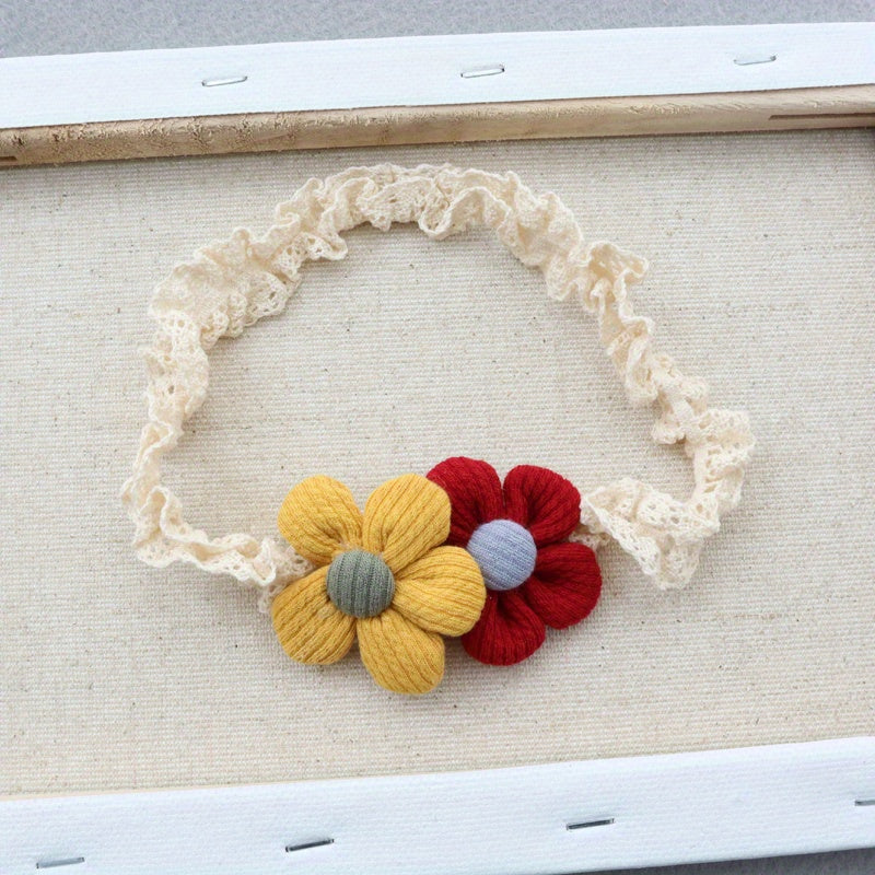 Cute Lace Flower Headband for Baby Girls & Toddlers