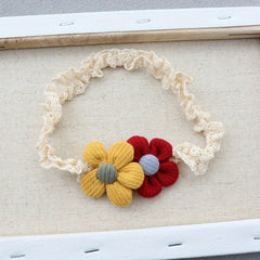 Cute Lace Flower Headband for Baby Girls & Toddlers